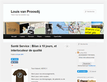 Tablet Screenshot of blog.van-proosdij.fr